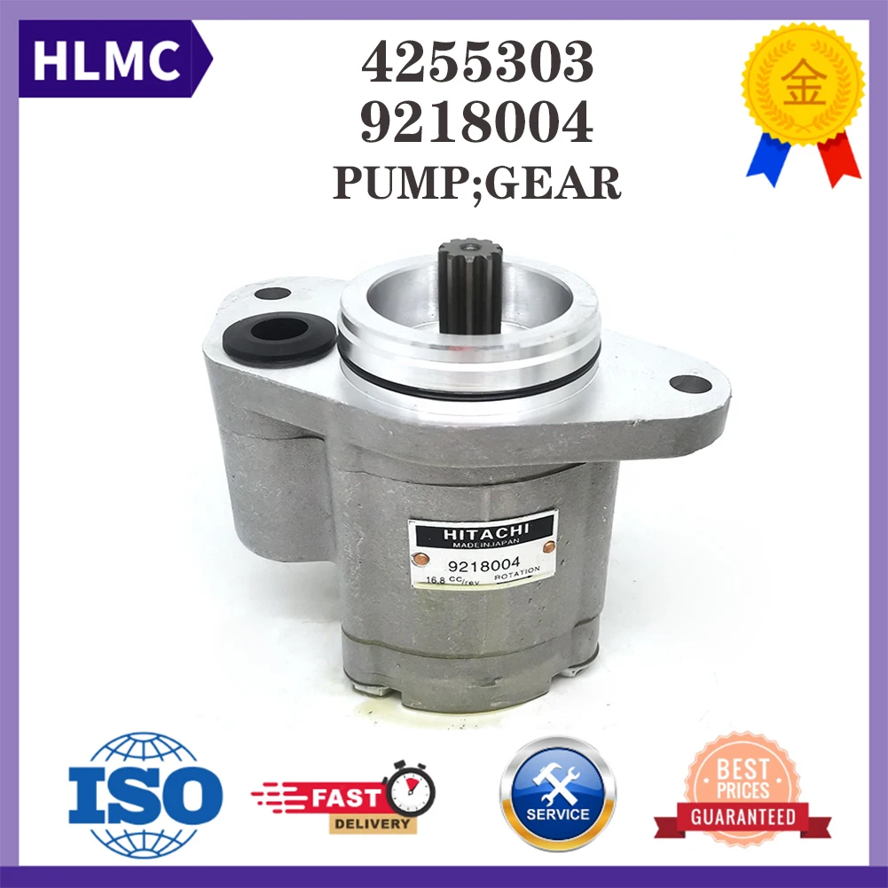 

4255303 9218004 Hydraulic Gear Pump for Hitachi Excavator EX100-2 EX120-2 EX200-2 EX220-2 Polit Pump 490E 790ELC