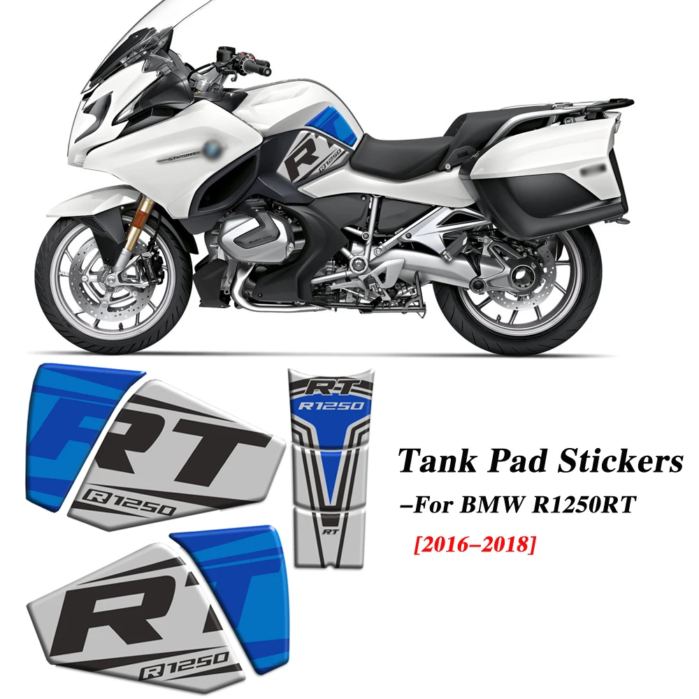 

R1250 For BMW R1250RT R 1250 RT Tank Pad Stickers Trunk Luggage Case Emblem Decal Protector Fairing Fender