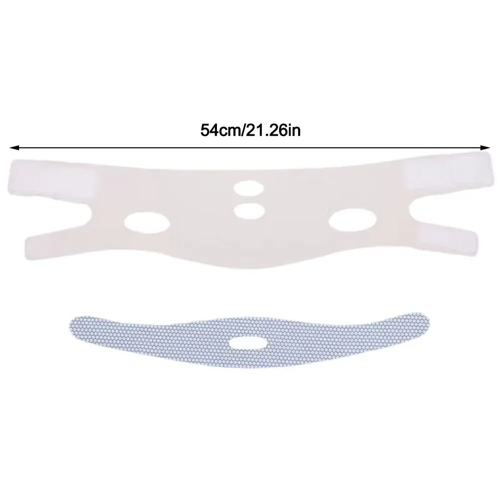 Maschera per il sonno regolabile per scolpire il viso Cintura dimagrante traspirante Maschera per rassodare il sollevamento Maschera modellante per la cura della pelle elastica V Line