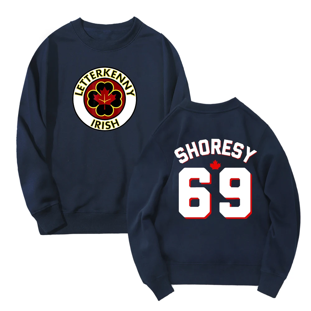 Shoresy Letterkenny Irish Shoresy 69 Graphic Long Sleeve Streetwear Men Women Sweatshirt Funny Clothes