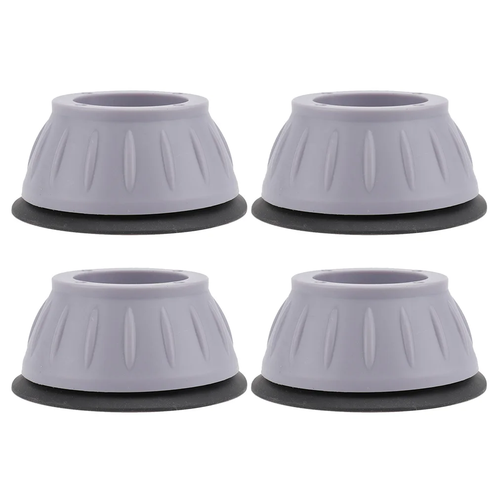 4 قطعة منصات مكافحة الاهتزاز مقاوم للماء عدم الانزلاق غسالة أقدام الثلاجة الحد من الضوضاء المطاط حصيرة الطابق حامي الغسيل #5