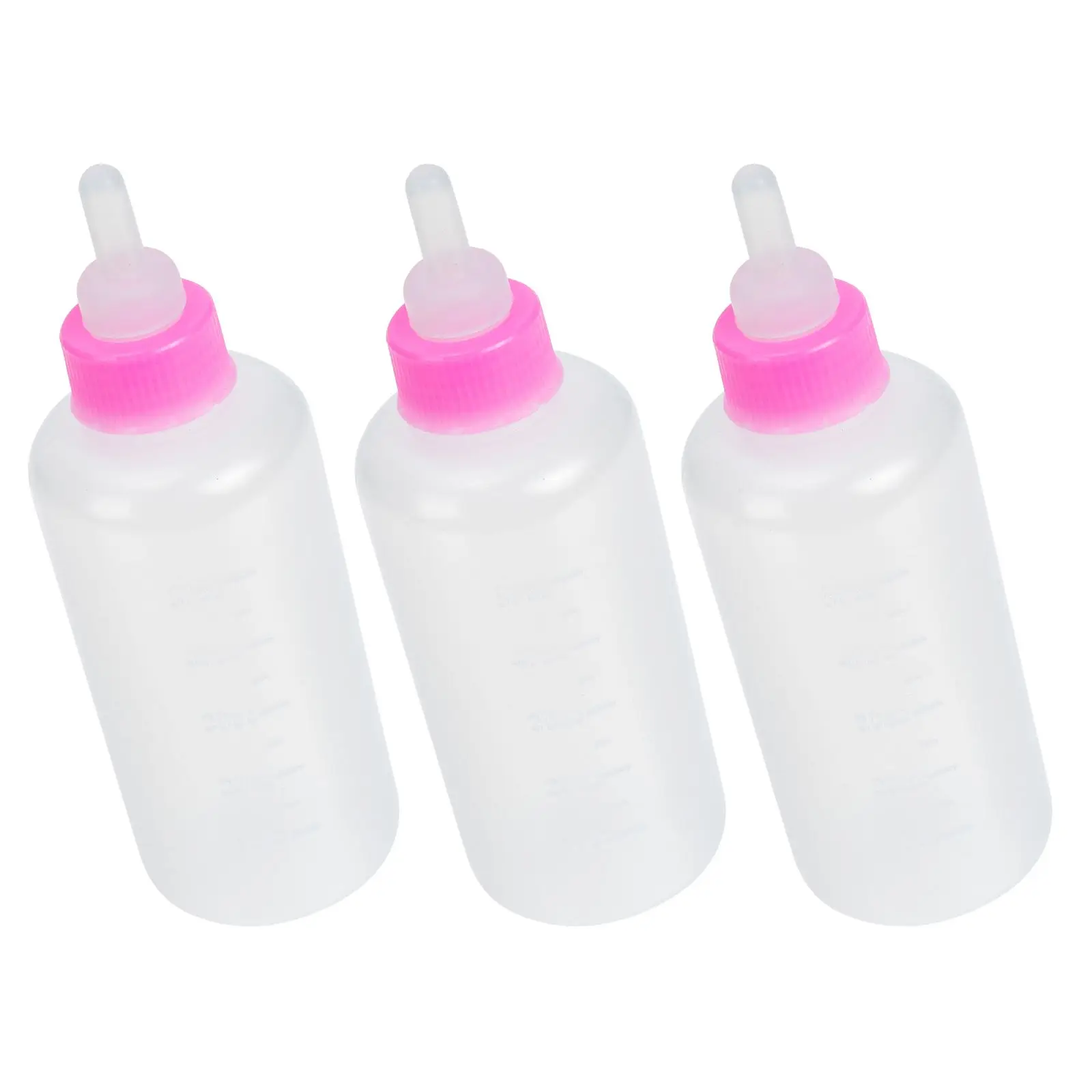 

3 Pcs Cat Milk Bottles Dog Milk Bottles Puppy Feeding Bottle Pet Water Feeders Hamster Food Bottles Baby Cat Supplies Pet