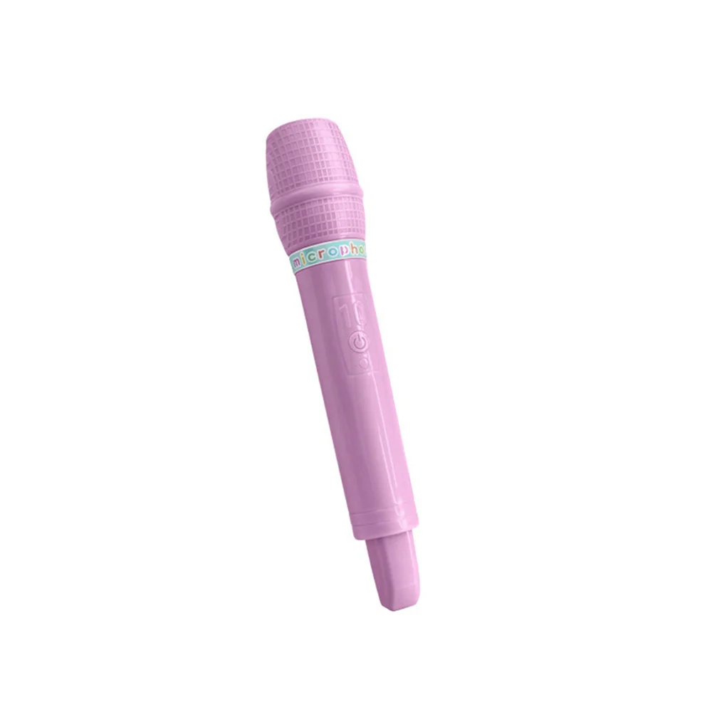 5 Colors Simulation Microphone Props Microphone Pretend Toy Fake Microphone Costume Prop For Home Bar Party Decoration Kids Gift