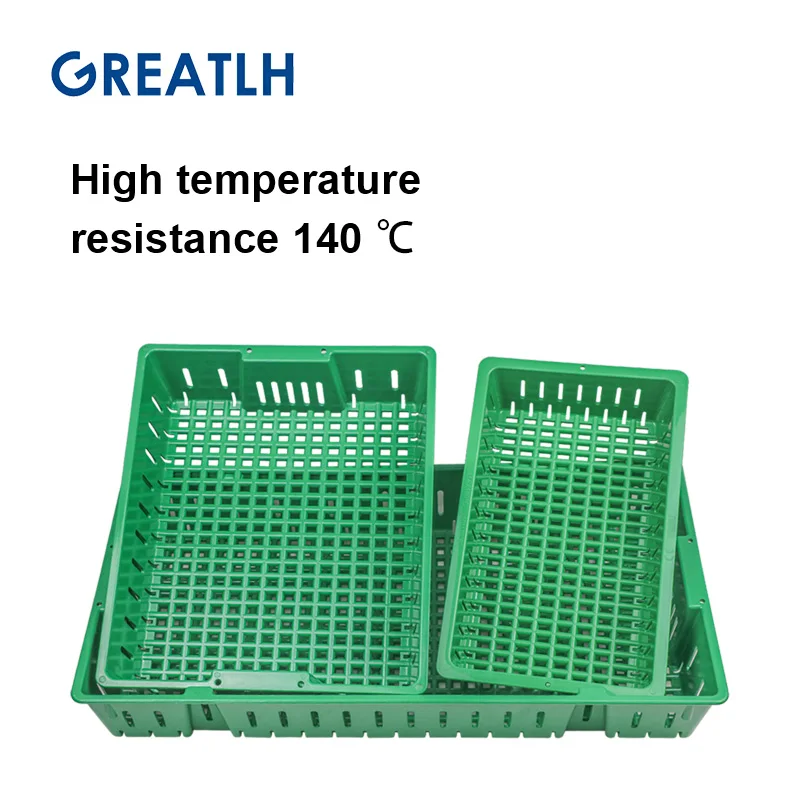 Three Type Choices Disinfection Net Basket Silicone Resin Sterilization Tray High Temperature Resistance