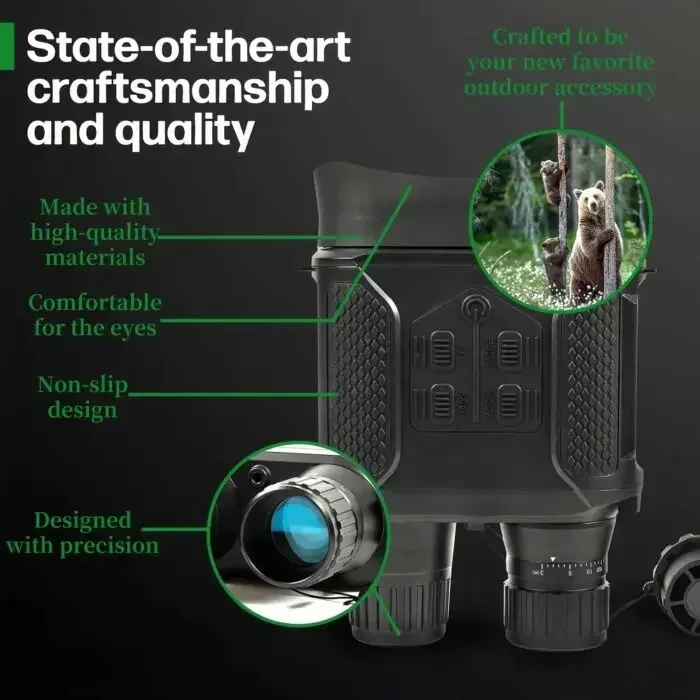 Prismáticos visión nocturna NV400PRO – Digital infrarrojo para caza - imagen 4