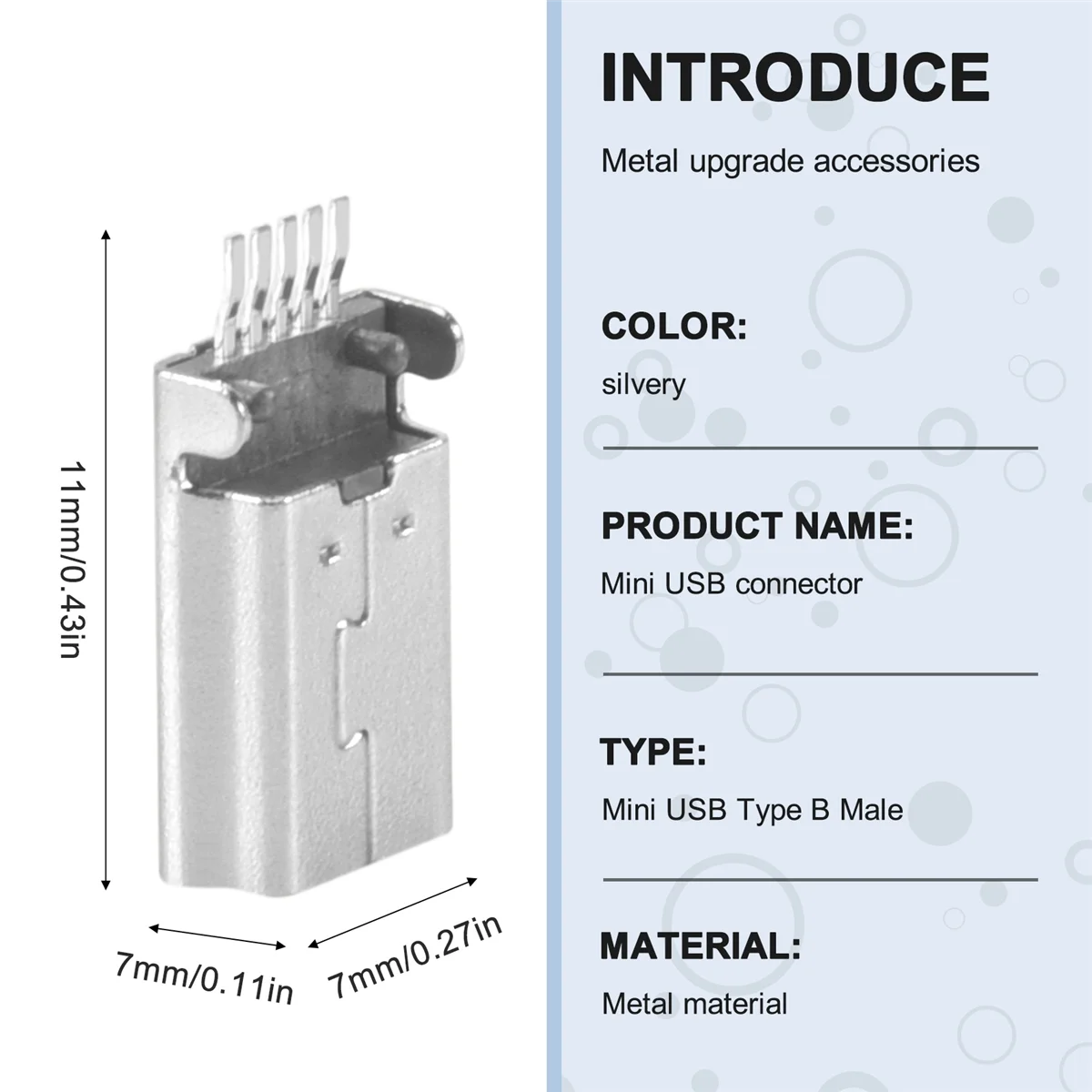【Today Only@】USB Connector