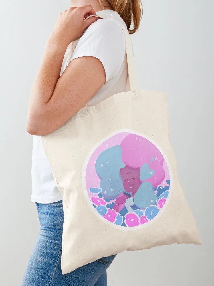 Pastel Cotton Candy Garnet portrait Tote Bag sacs de shopping Large bags for women woman shopping bag personalized tote