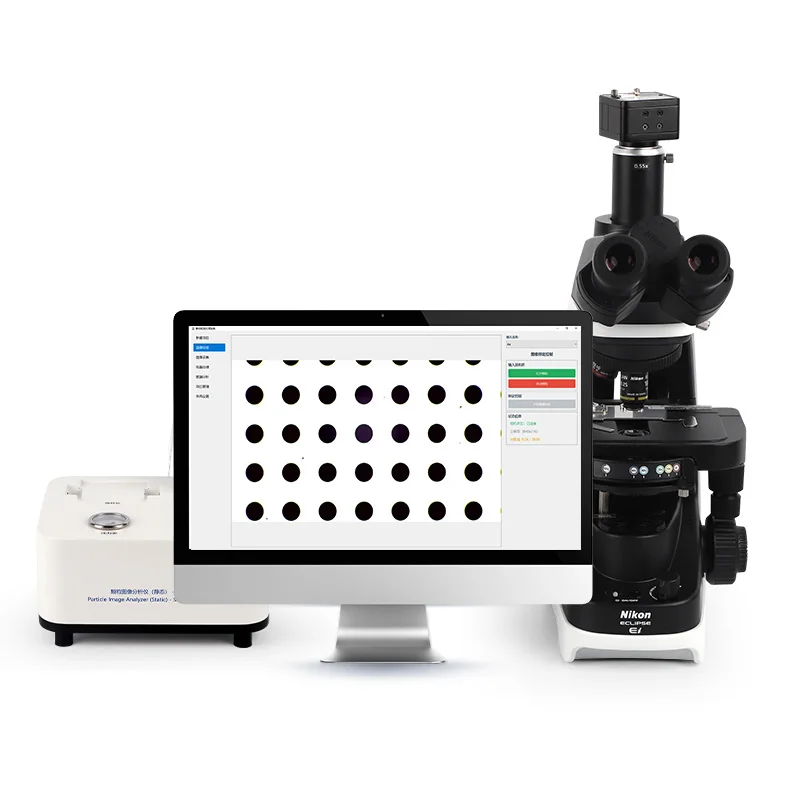 Particle Shape Image Analysis Equipment High Resolution Static Particle Image Analyzer