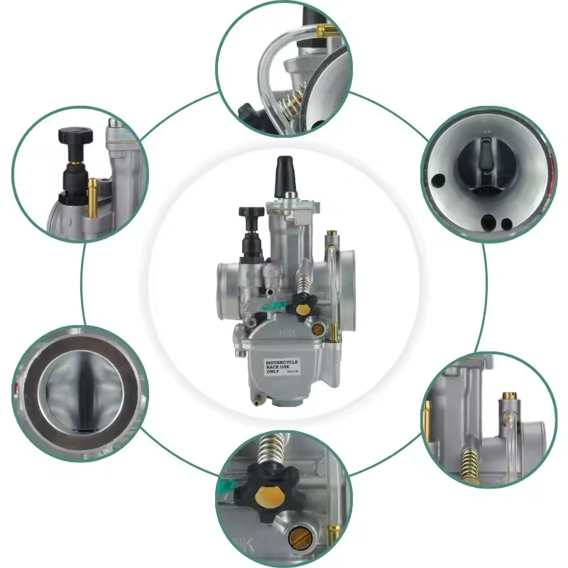 For KOsO OKO 24 26 28 30 3234mm Blue Bowl 2T 4T Universal ScooterATV Dirt Bike KElHIN PWK Racing Carburetor With FreeJet Set - Image 2
