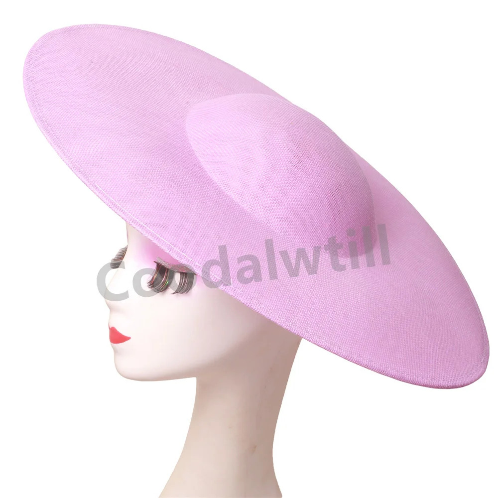 

40 см диаметр, большая основа-чародей, свадебные шляпы-дерби, женские головные уборы-дерби, аксессуары для волос «сделай сам», большие шляпы-таблетки