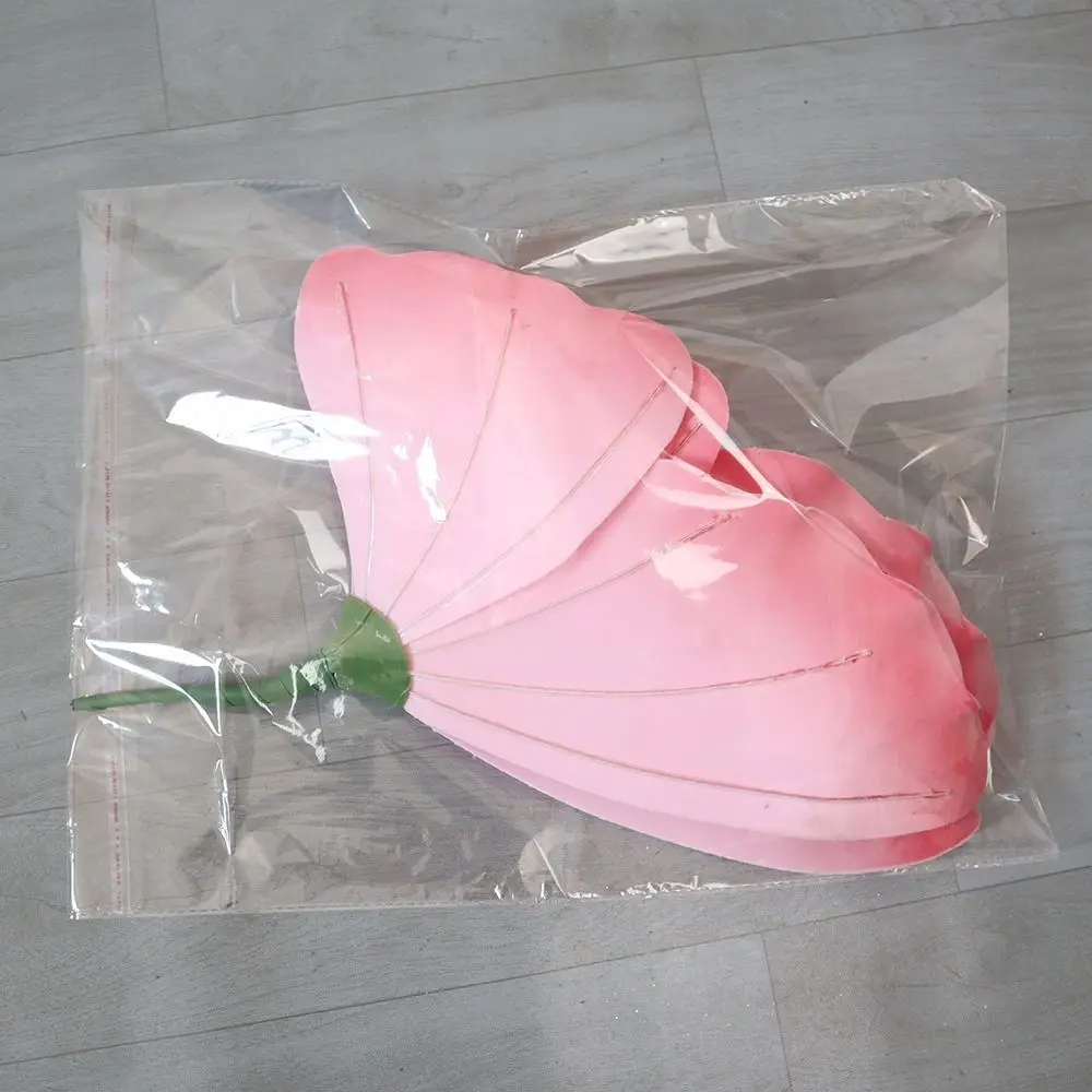 50cm Giant Crepe Paper Butterfly Gradient Garden Decorations Simulated Fake Butterfly Artificial Wedding Road Guide
