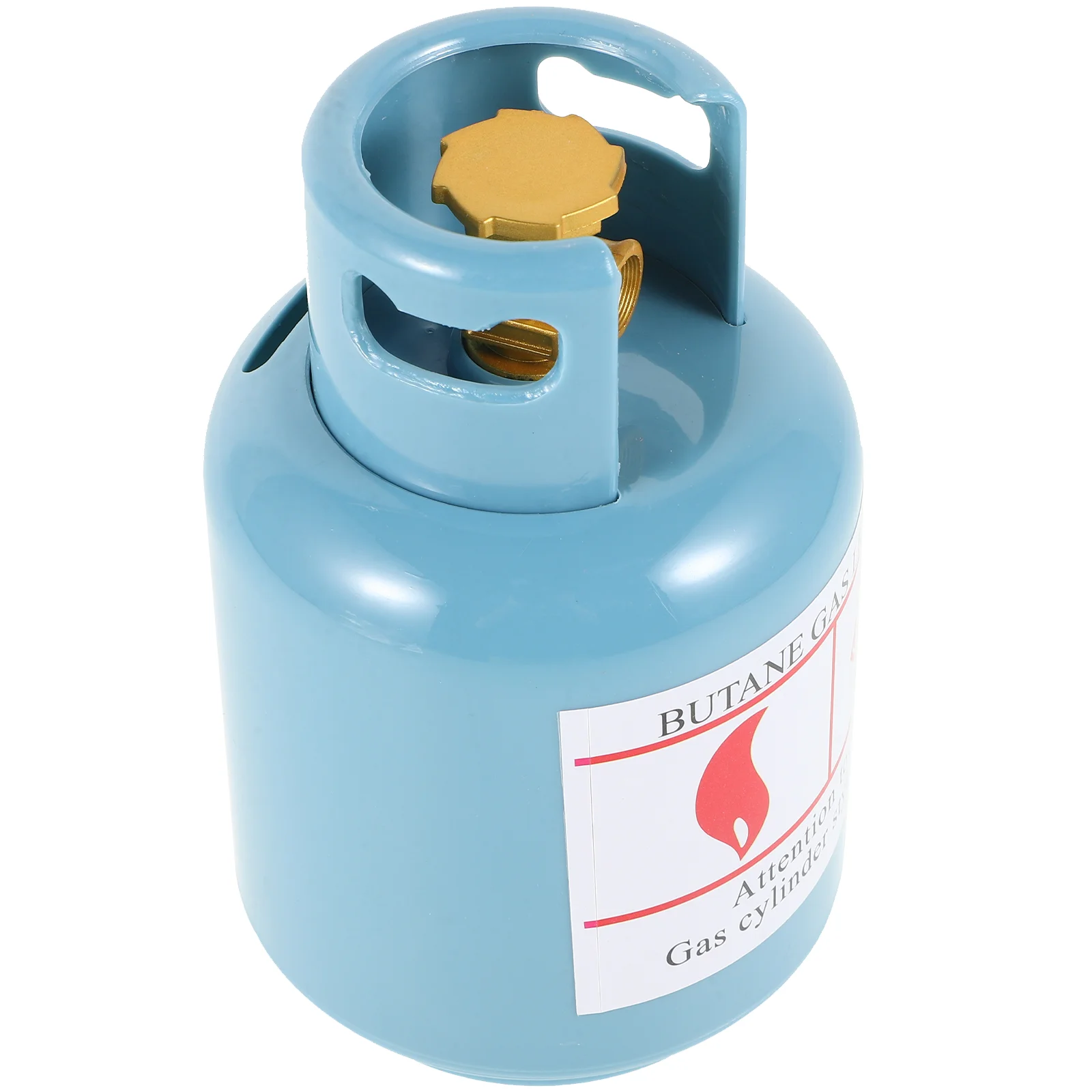 Recipiente secreto engraçado pote de poupança de dinheiro cofrinho tanque de propano decoração pequena mudança azul abs criança