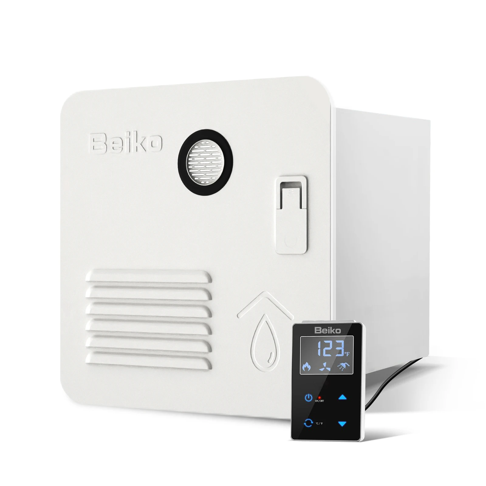 

8L DC 12V Camping RV LPG Gas Water Heater 2.4GPM 56000BTU Exquisite and Compact