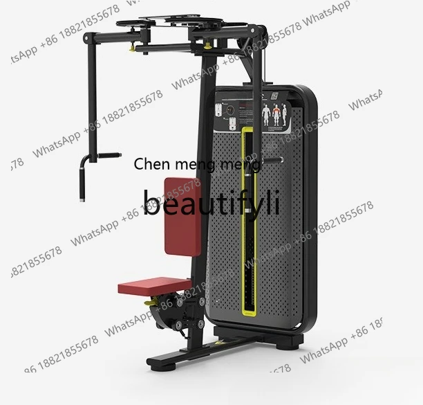 x Sitting straight arm chest pinch training, sitting straight arm equipment chest pinch machine, fitness equipment