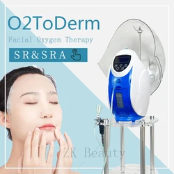 O2toderm-Pulvérisateur facial à eau pour soins de la peau, machine de beauté anti-âge avec odorpulvérisateur et chariot, la plus chaude, oxygénothérapie qualifiée ale