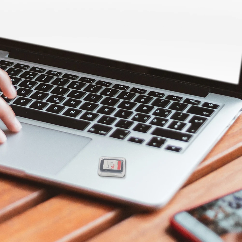 

50 Pcs Case Transparent Plastic Storage Box Small Bulk Card Individual Holder Thin Computer Memory Card Cases Section Bulk