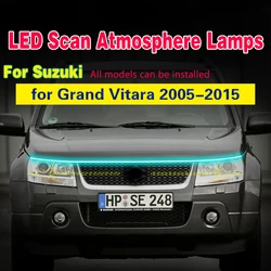 1 Stuks Mistlicht Voor Suzuki Grand Vitara 2005-2015 Scan Startende Auto Led Waterdichte Flexibele Mistlamp Strip Dagrijlichten