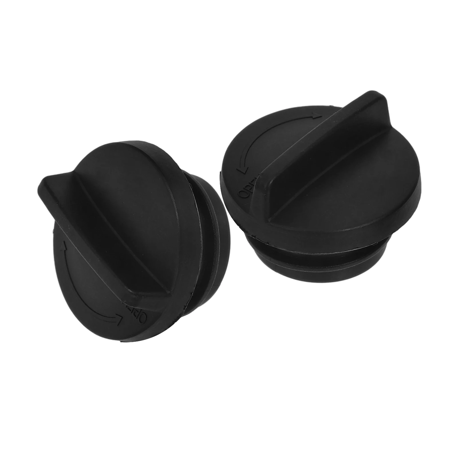 Couvercle de trou de Drainage de Base de parapluie extérieur, 2 pièces, pièces de rechange durables en Pvc, installation facile, bouchon de support de Patio de piscine noir