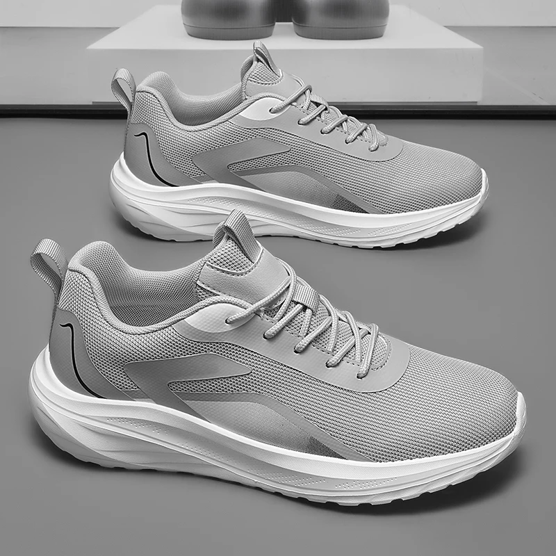 Good Breathable Men\'s Running Sneakers Casual Sport Walking Shoes For Men High Quality Platform Men Trainers Athletic Shoes Male