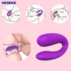 HESEKS Wireless Dildo Vibrator Adult Toys Vibrator Egg Pantie Wearable Silicone Clitoris Stimulate G-spot Sex Toys For Women