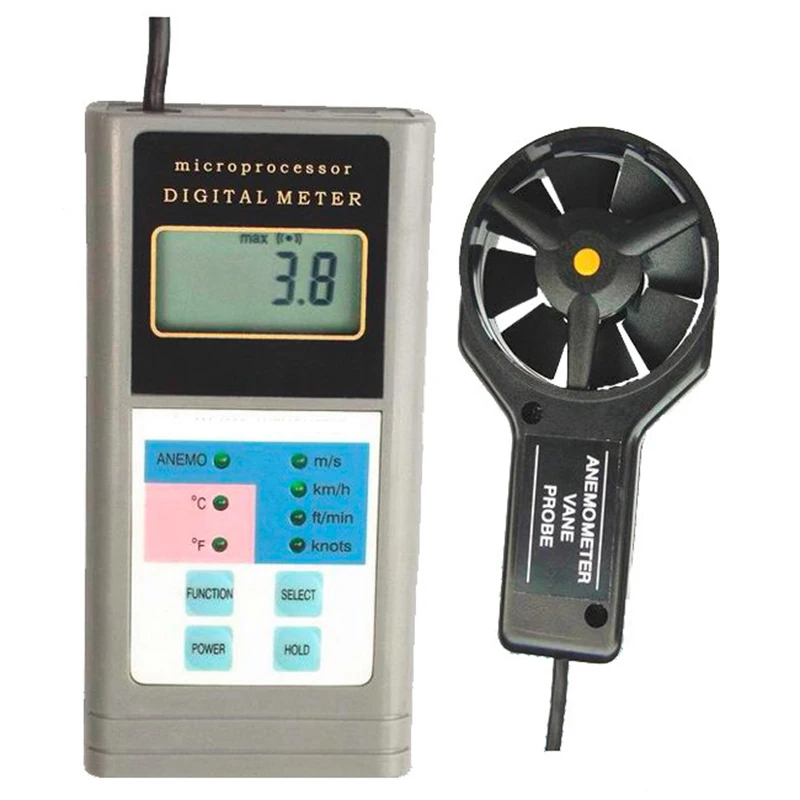 

New style AM4838 Digital Anemometer Air Flow Anemometer AM-4838