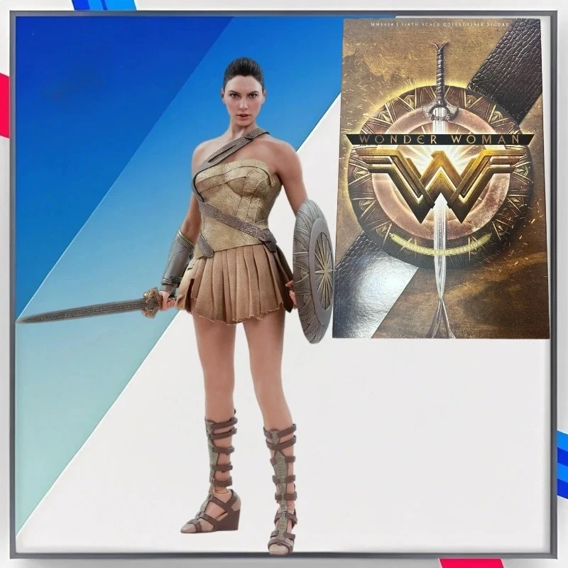 

Stock Hot Toys HT 1/6 MMS424 Wonder Woman 2.0 Armor Training Version Gal Gadot Figure Action Model Toys29CM Collection Ornament
