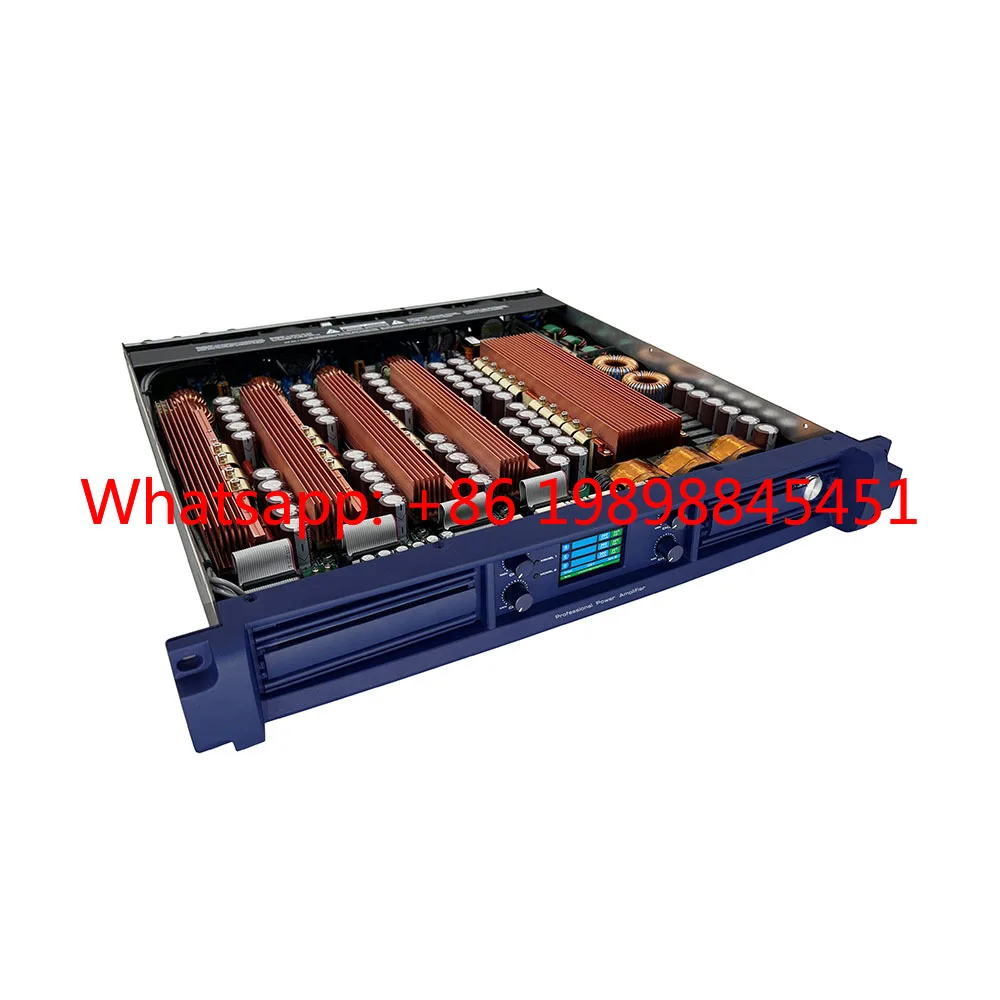 

4 Channel 4X1600W Professional Sound System Digital Power Amplifier Pro Audio 1.5U Power
