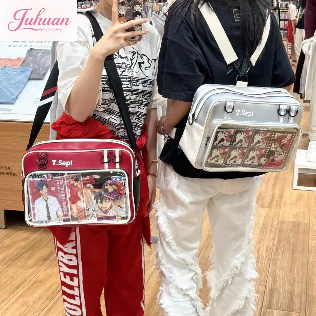 

Japanese Original Two-dimensional LTA Bag Large-capacity Casual Messenger Backpack Sports Student Neutral and Versatile Model