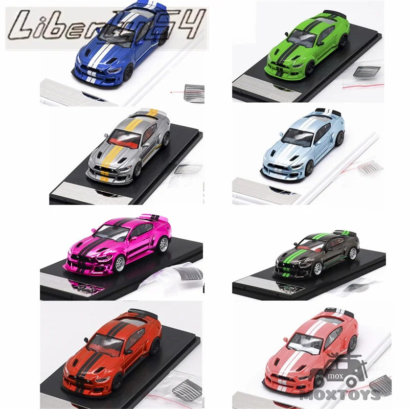

Liberty64 1:64 Scale Mustang Gen.6 Clinched Widebody Diecast Model Car for Collectors