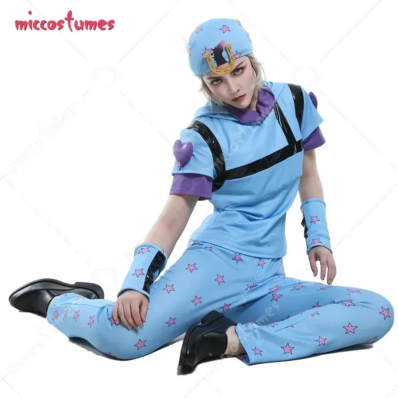 

Miccostumes's-8 Women's Tusk-Stand Cosplay Costume Hooded Outfit Full Set with Hat