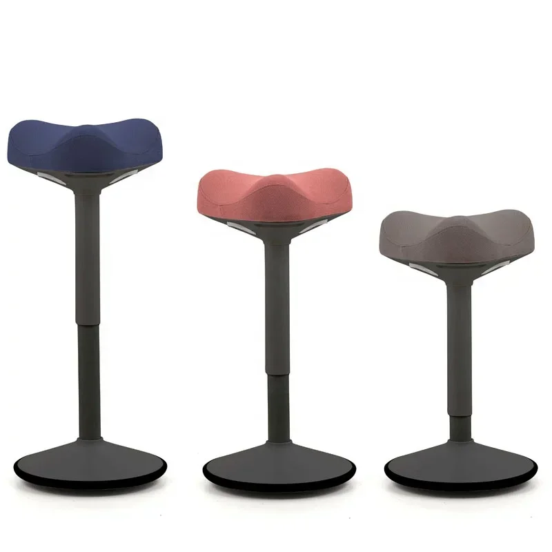 new design office furniture ergonomic height adjustable wobble office chair saddle-shaped seat wobble stool