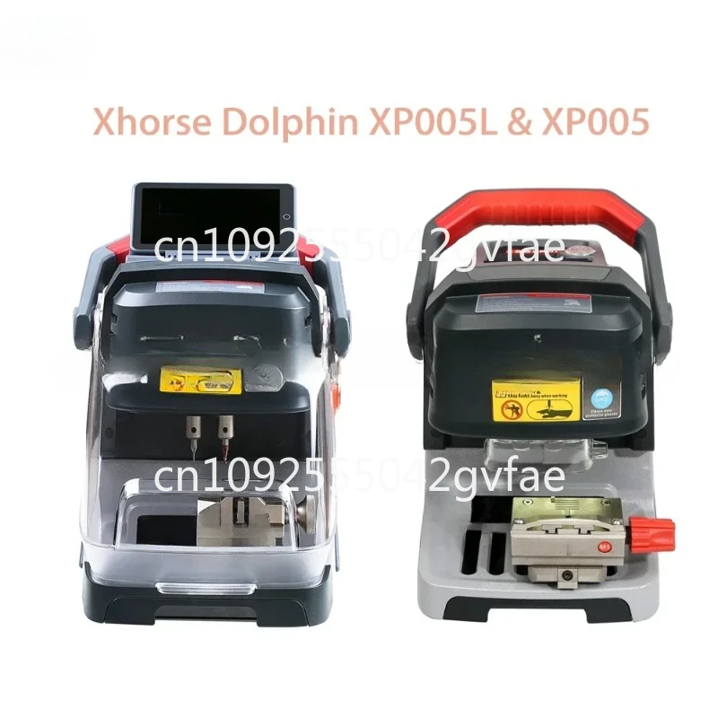 2023 XHORSE DOLPHIN II XP-005L XP005 AUTOMATIC PORTABLE KEY CUTTING MACHINE WITH ADJUSTABLE SCREEN CAR KEY CUTTING