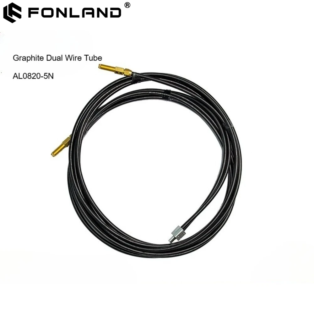 

Original CQWY Graphite Dual Wire Tube Laser Double Wire Feed Welding Copper Nozzles M16 AS10-25D for SUP Laser Welder Head