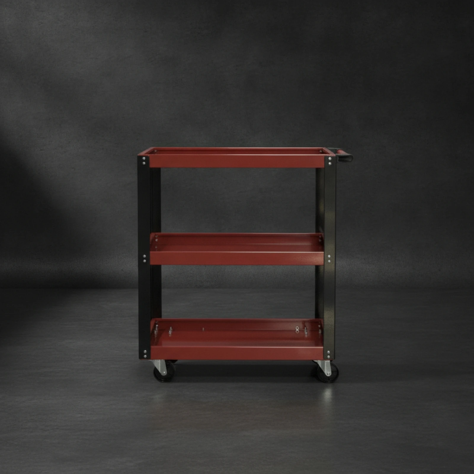 Rolling Tool Cart Portable Mobile Storage Cart Multipurpose Long-Lasting for Mechanics, Garage, Workshop