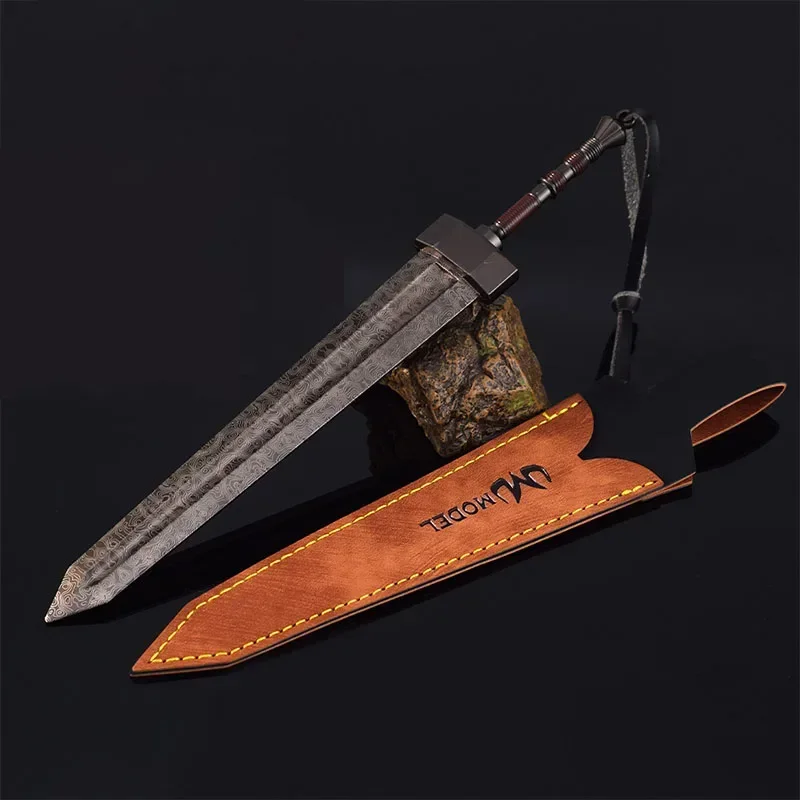 22 cm/8.66in Samurai Zwaard Middeleeuwse Cosplay Game Randapparatuur Wapen Model Feestartikelen Jongens Ornamenten Collectible Speelgoed Hobby