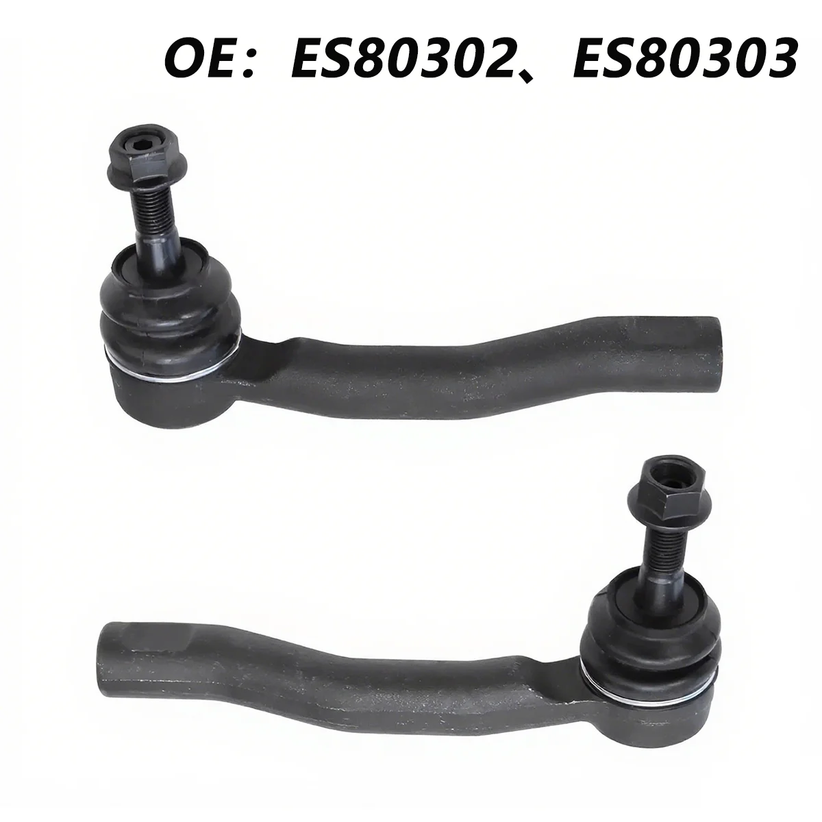 

ES80303 + ES80302 Наружные наконечники рулевой тяги переднего рулевого управления для 2004 2005 2006 2007 2008 2009 Toyota Prius Все модели