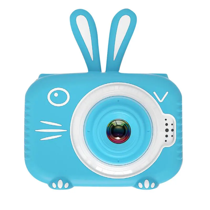 High-Definition-Cartoon Kaninchen Kinder kamera Digital fotografie Kinder Spaß Mini-Kamera Geburtstags geschenk Spielzeug