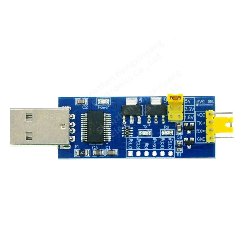 Ft232rl serial port module USB to TTL serial port small Board 5v 3.3V 1.8V level download the burn line