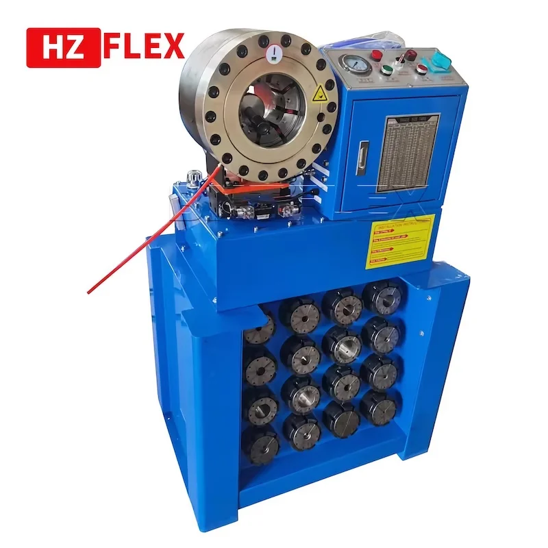 p69 Hose Fittings Crimper Crimping Machine for Sale with 10 sets of dies and dies base and dies rack