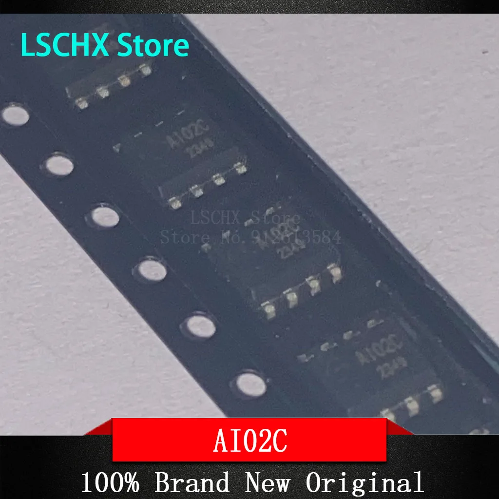 10pcs AI02C sop8 Two-channel touch sensing chip