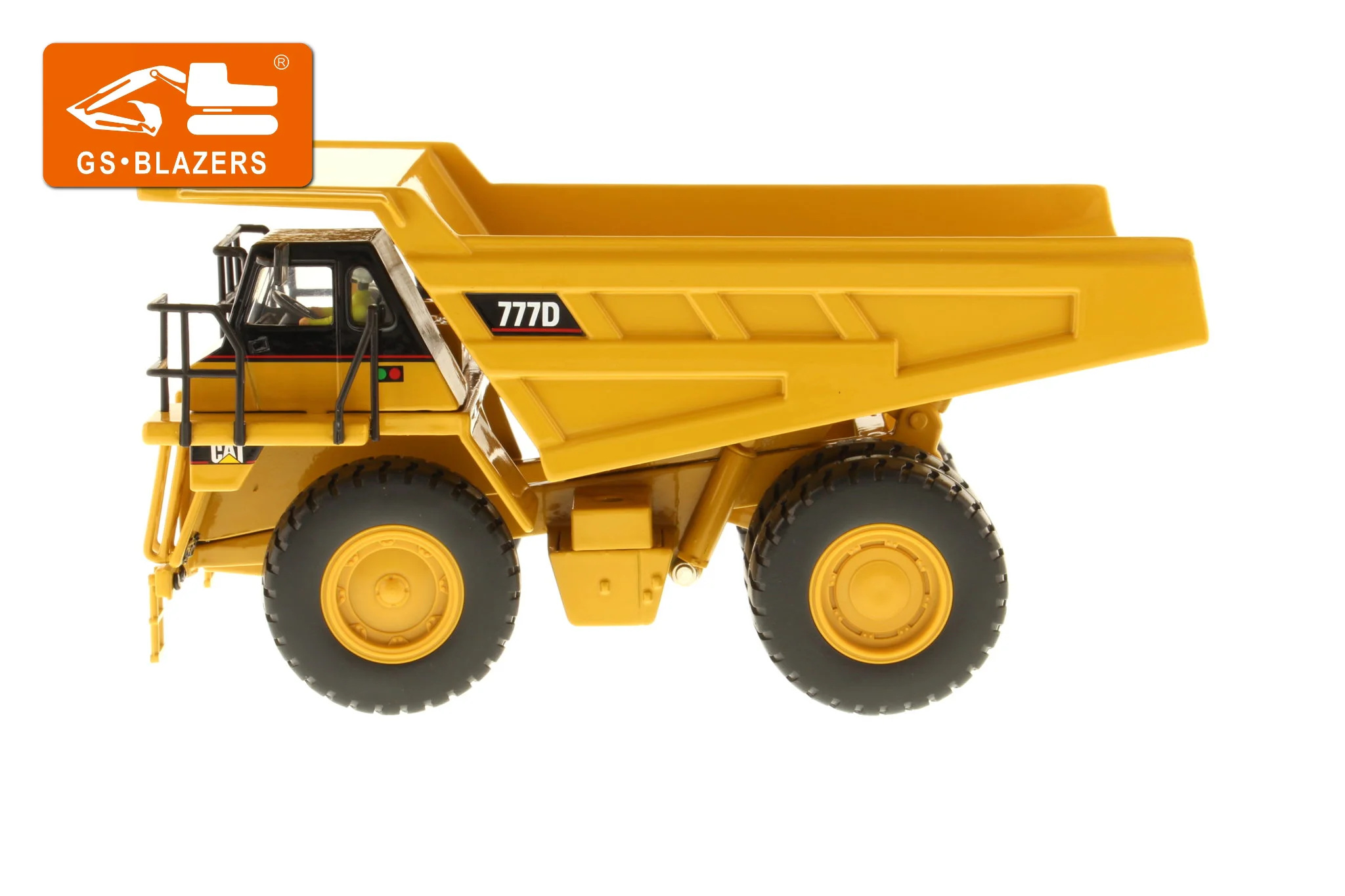 Camión todoterreno Cat 777D, juguete de modelo de coche, 1:50