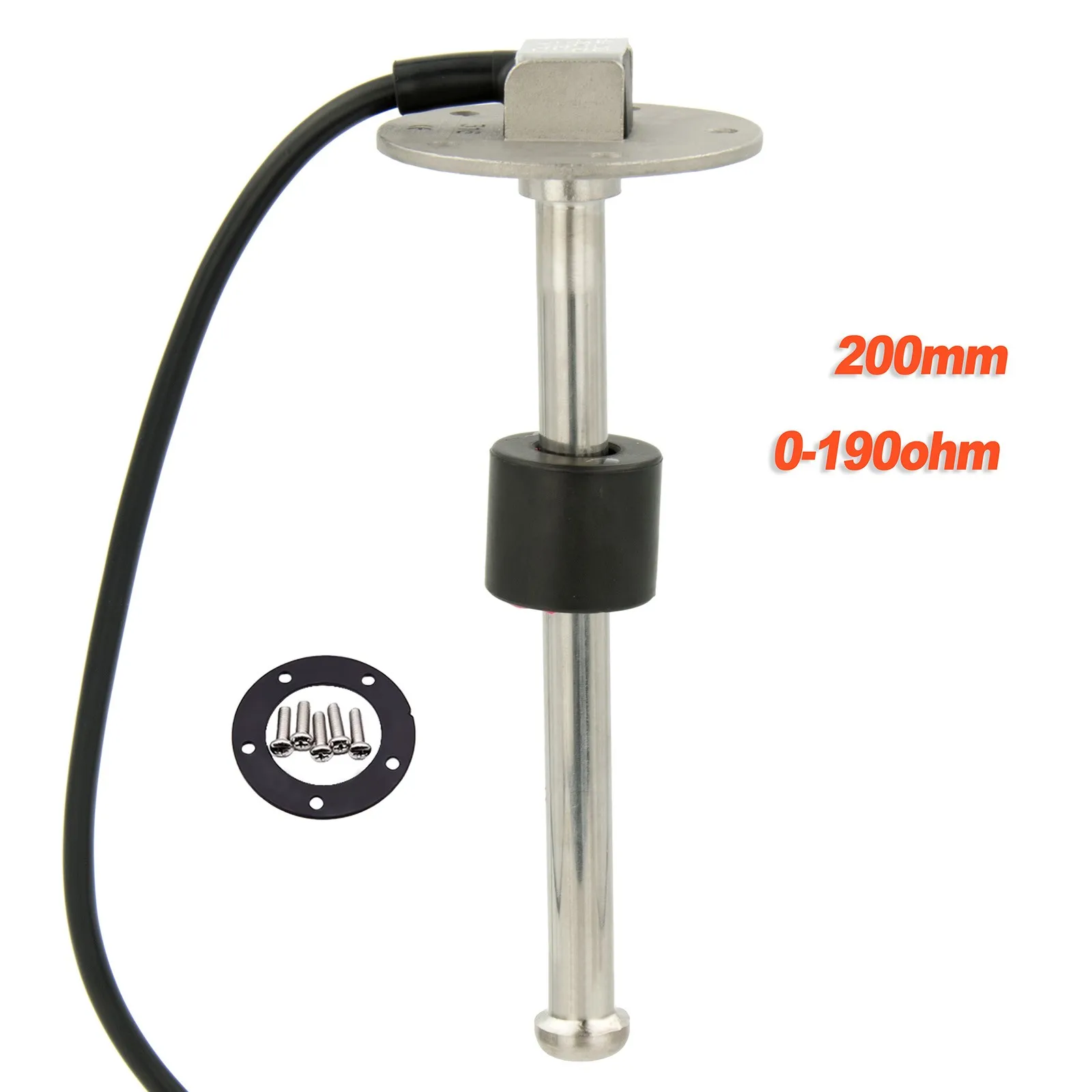 

200mm Boat Fuel Sender Unit Marine Fuel Level Sensor 0-190 ohms