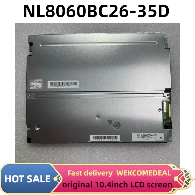 Brand New 10.4-inch Genuine NL8060BC26-35 NL8060BC26-35D NL8060BC26-35F LCD Screen