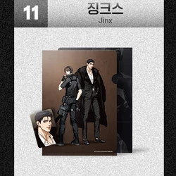 [Official Original BWRT Themed MD] Jinx Clear File+Black Tiger Photo Card set Korea bl comic