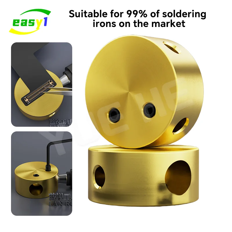 LANRUI D6 Red Flame Mini Small Soldering Welding Station Micro Heating Stand  Cable Welding Battery Stand Phone Repair Tool