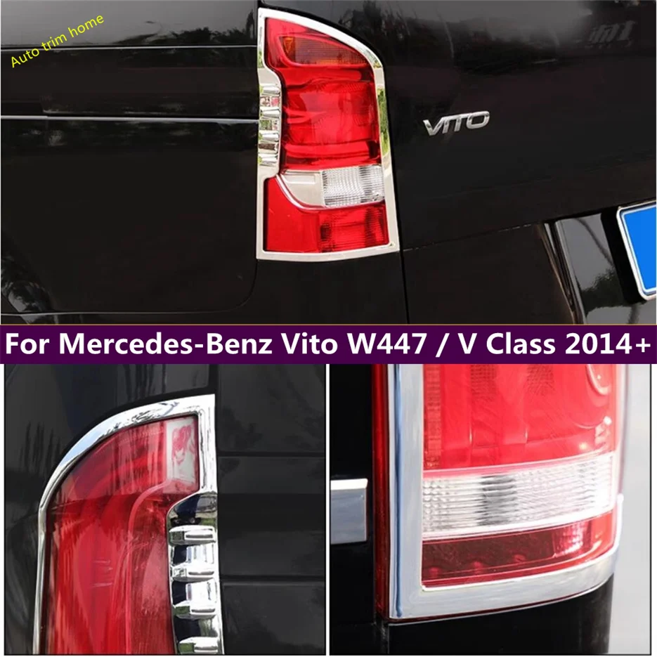 

Car Taillight Streamer Trim Rear Tail Lamp Light Bezel Cover Hood Auto Parts For Mercedes-Benz Vito W447 / V Class 2014 - 2024