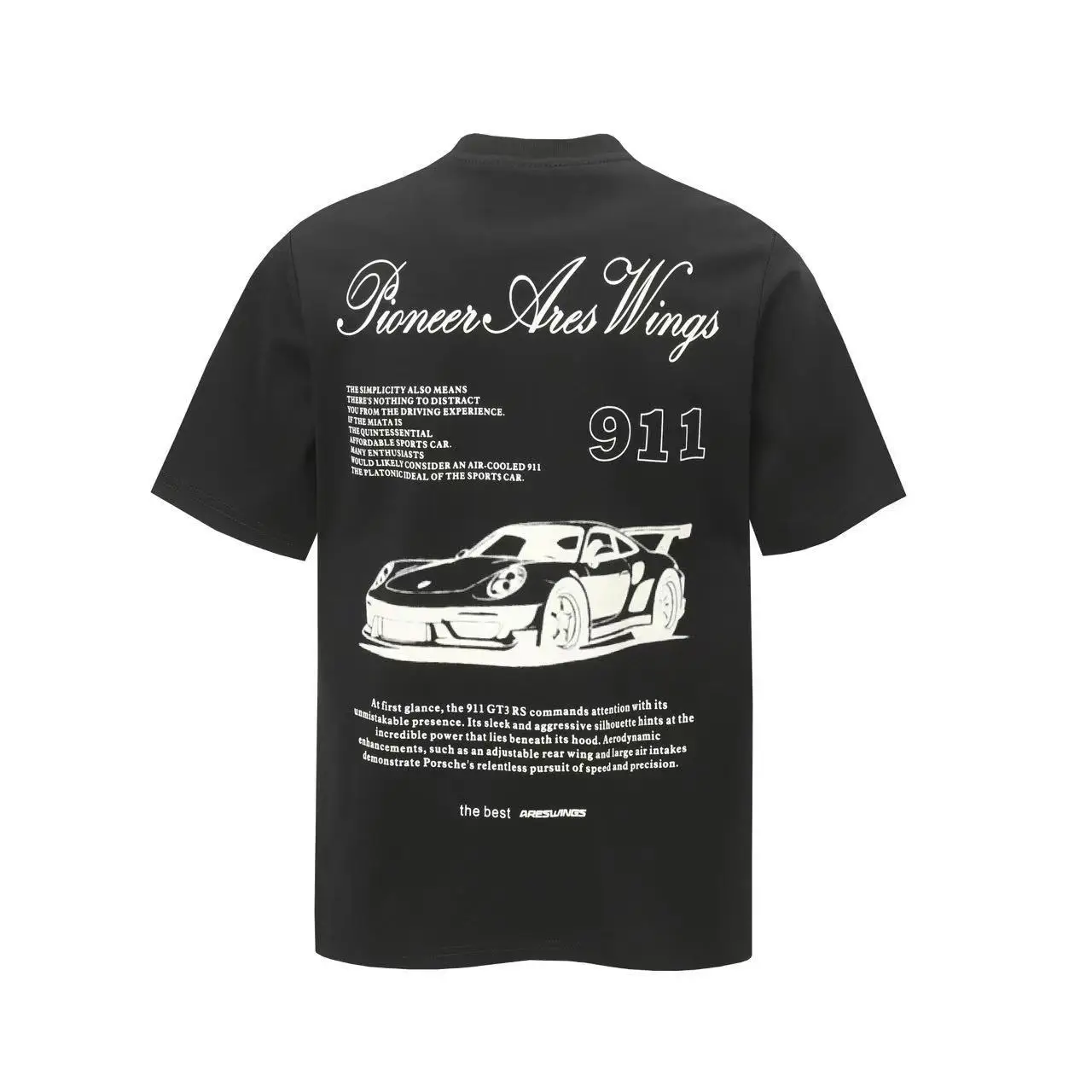 

Eavy Cotton Short Sleeve T-Shirt Women's Summer American High Street Short Sleeve Men's and Women's Top