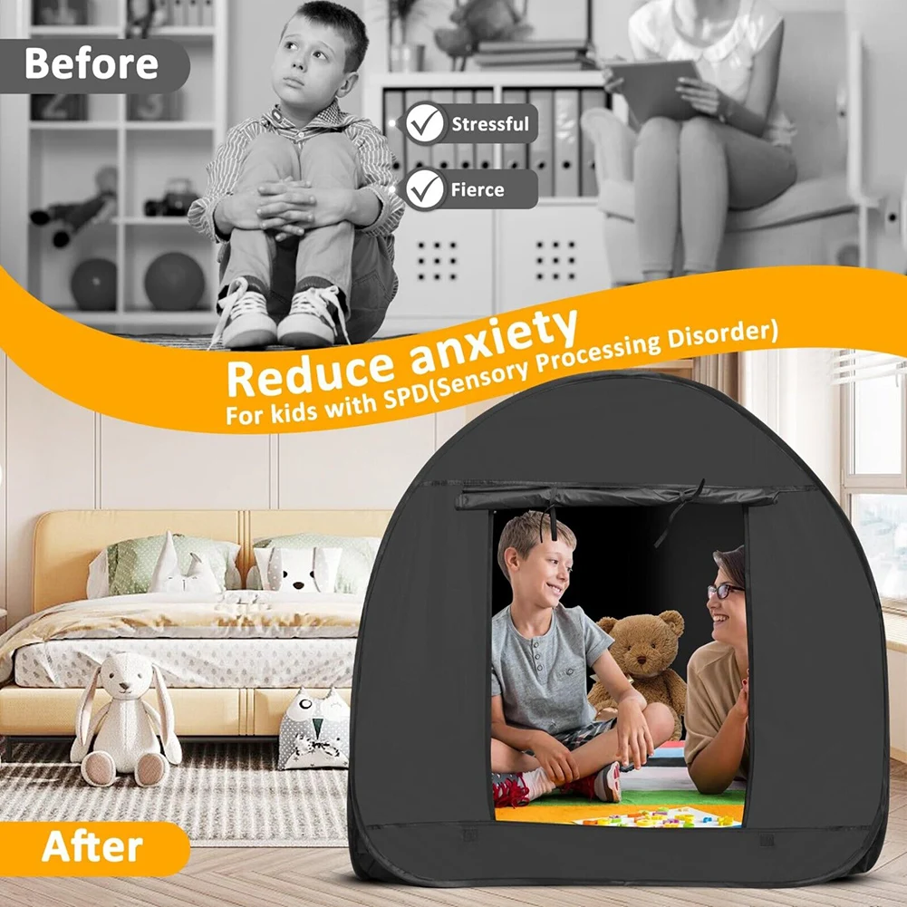 

Popping Up Tent Toy For Children Lightweight Puzzle Calm Corner For Living Room