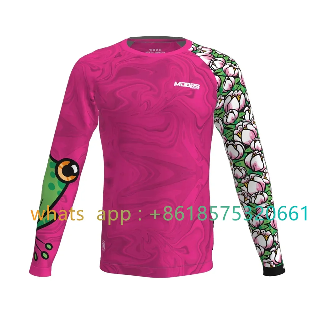 

Slopline Men's MTB Jersey Motocross Racing Breathable T-shirt Motorcycle Shirt BMX DH Ropa Long Sleeve Enduro Adventure Apparel