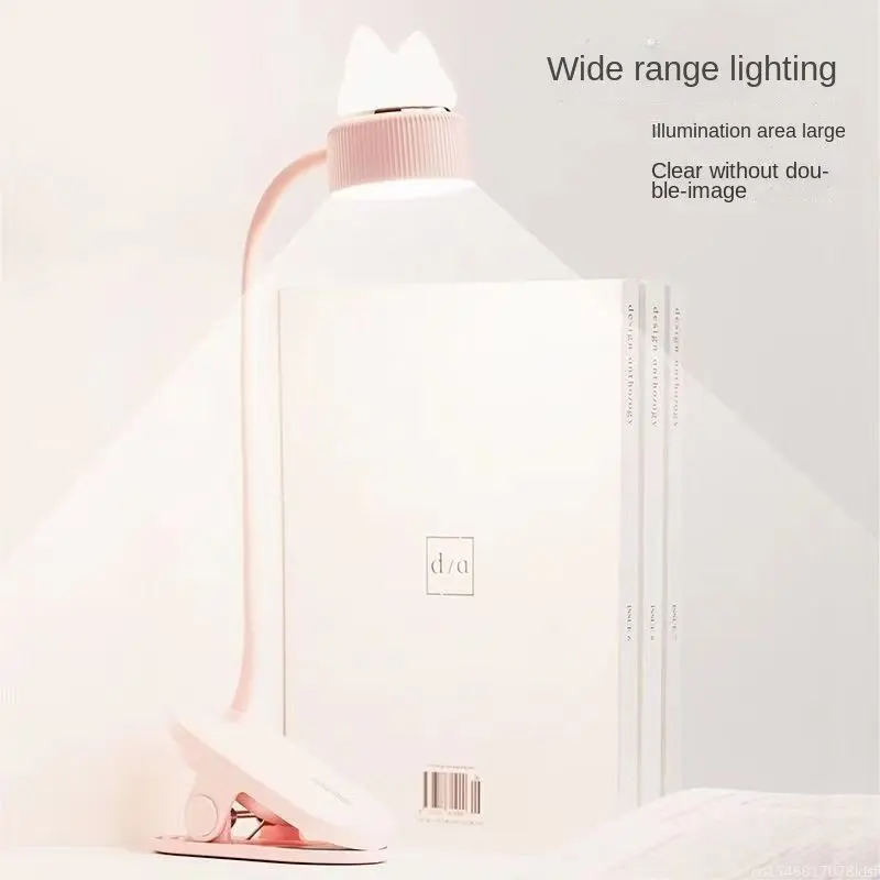 Youpin 3Life lampa biurkowa LED USB ładowanie składane klip światła trzy-biegowa regulowana kot czytanie lampka nocna dla inteligentnego domu